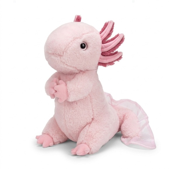 Other - Douglas Pink Axolotl Plush Stuffed Animal Iridescent Tail Sparkle New W/O Tags